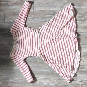 Free People All I Want is You Striped Knit Dress XS